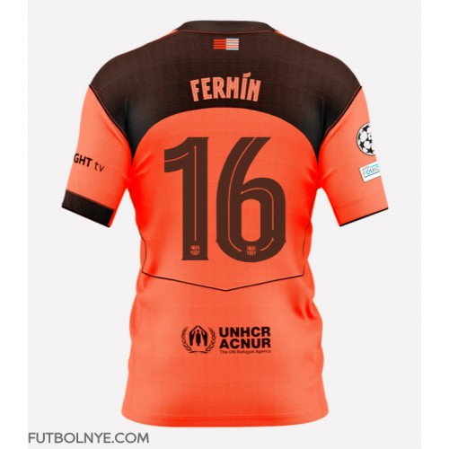 Camiseta Barcelona Fermin Lopez #16 Tercera Equipación 2025-26 manga corta